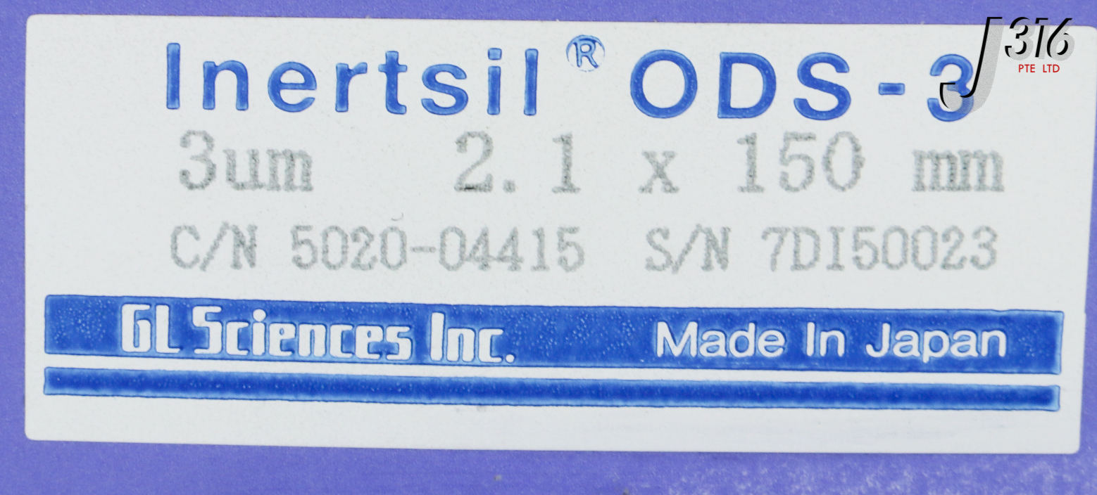 27583 GL SCIENCES HPLC COLUMN, INERTSIL ODS-3, 3µm 2.1 X 150MM